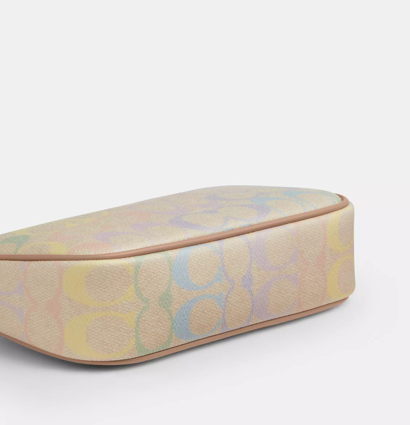 Nolita 19 In Rainbow Signature Canvas Silver Coach