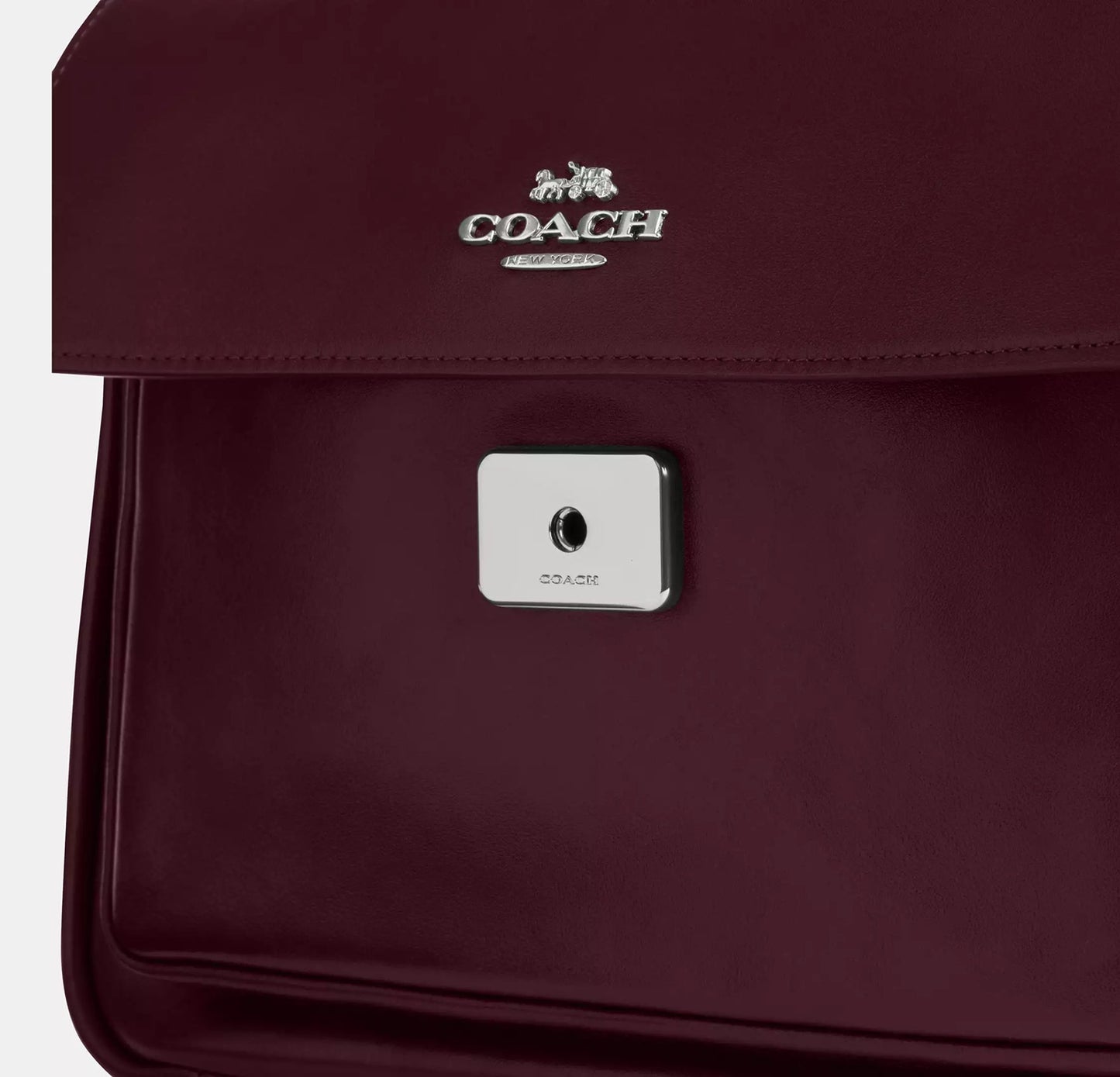 Elodie Crossbody Bag Maroon Coach