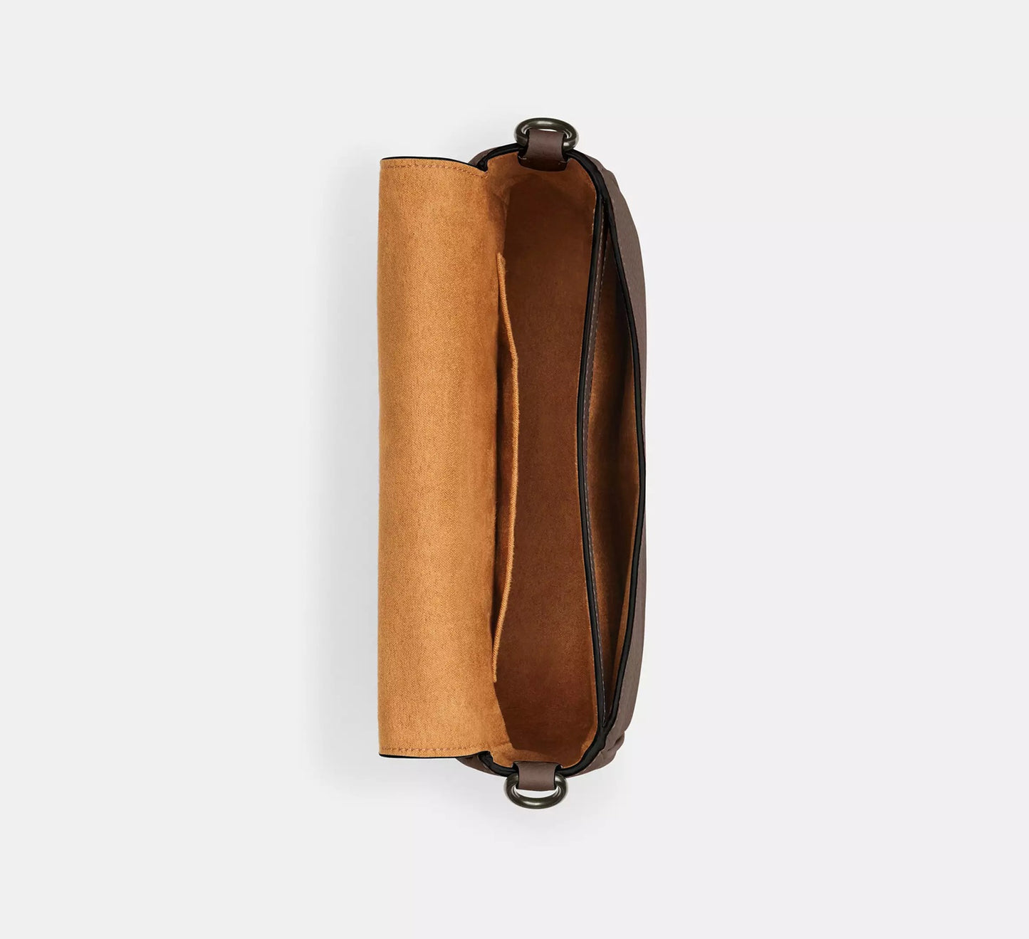 Amelia Saddle Bag Dark Stone Coach