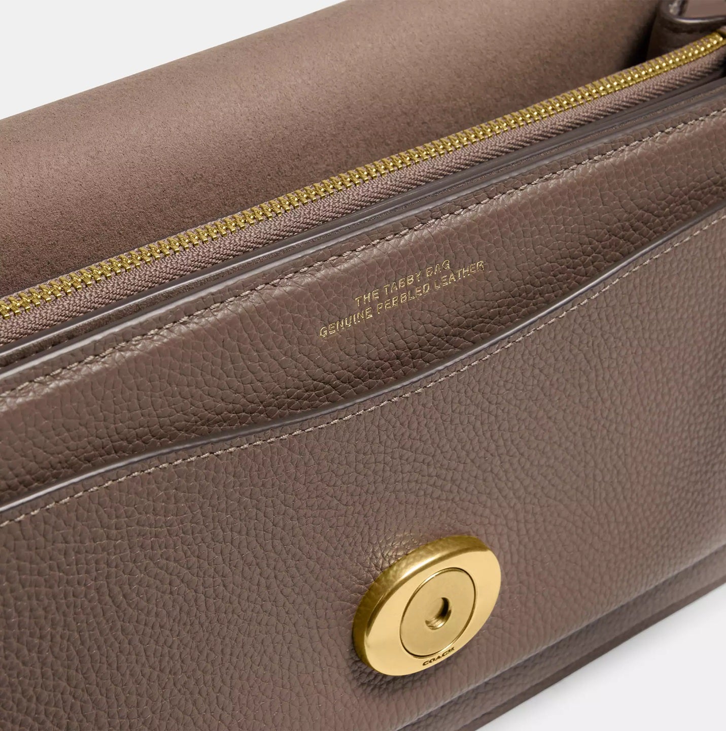 Tabby Shoulder Bag 26 Dark Stone Coach