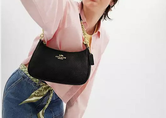 Teri Shoulder Bag Black Coach