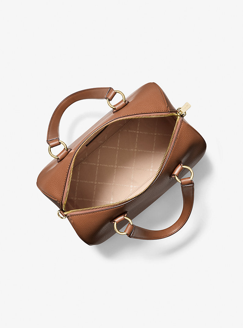 Grayson Medium Pebbled Leather Duffel Bag Lugagge Michael Kors