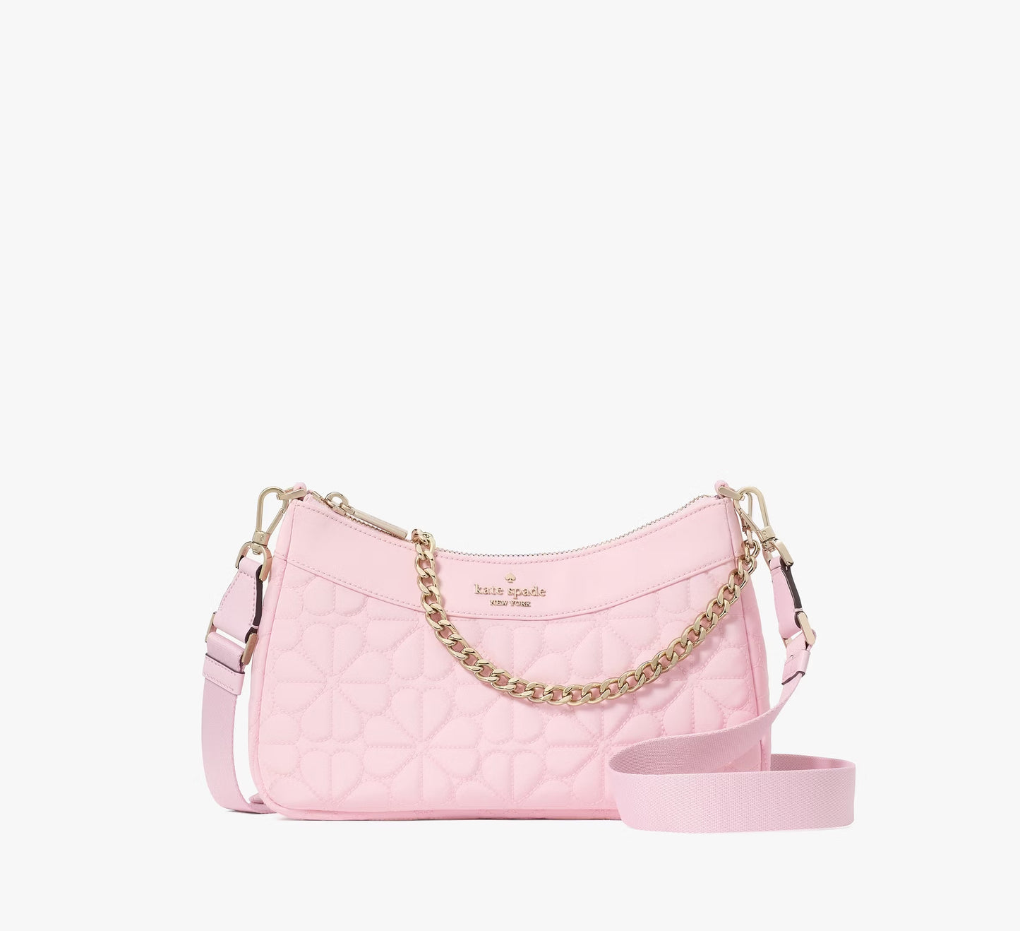 Spade Flower Quilted Nylon Convertible Crossbody Bag Kate Spade