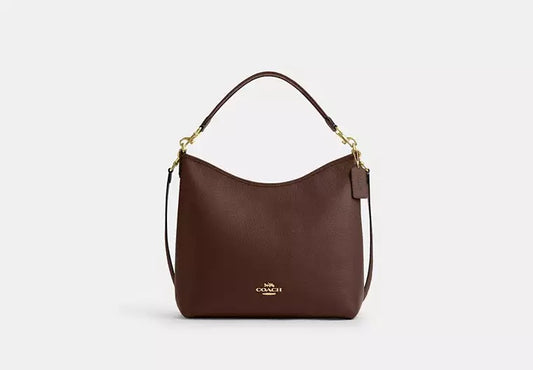 Laurel Large Shoulder Bag Black Coach