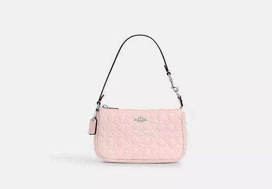 Nolita 19 In Signature Leather Bag Blush Coach