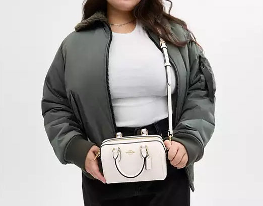Mini Rowan Crossbody Bag Chalk Coach