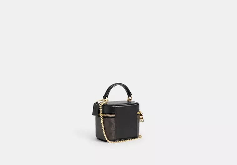 Ava Crossbody Bag In Signature Canvas Black Coach