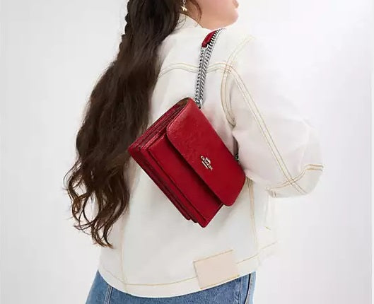 Mini Klare Crossbody Bag Red Coach