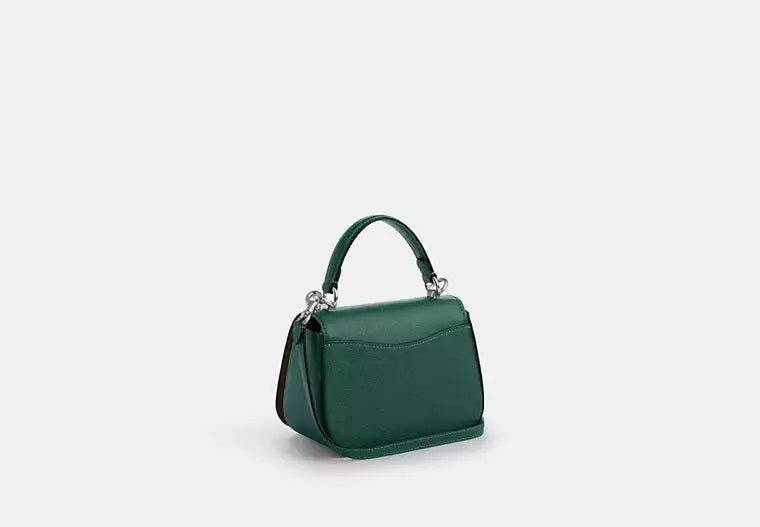 Lysa Top Handle Bag Emerald Green Coach