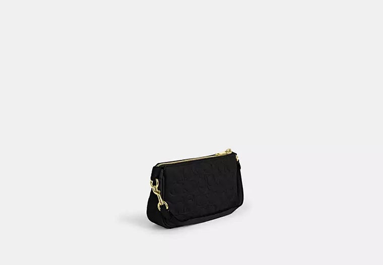 Nolita 19 In Signature Leather Bag Black Coach