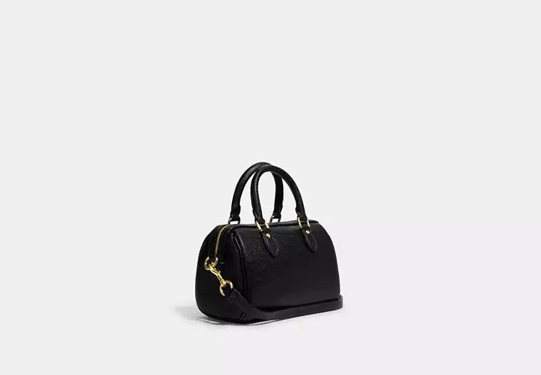Mini Rowan Crossbody Bag Black Coach