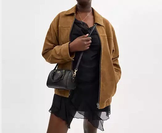 Mini Rowan Crossbody Bag Black Coach