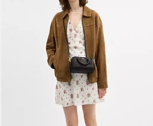 Mini Rowan Crossbody Bag Black Coach