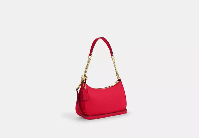 Teri Shoulder Bag Bold Red Coach