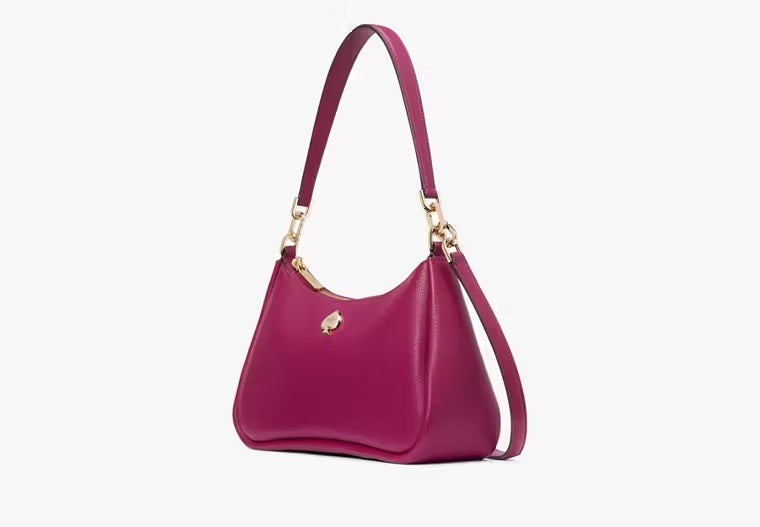 Kayla Small Convertible Shoulder Bag Dark Raspberry Kate Spade