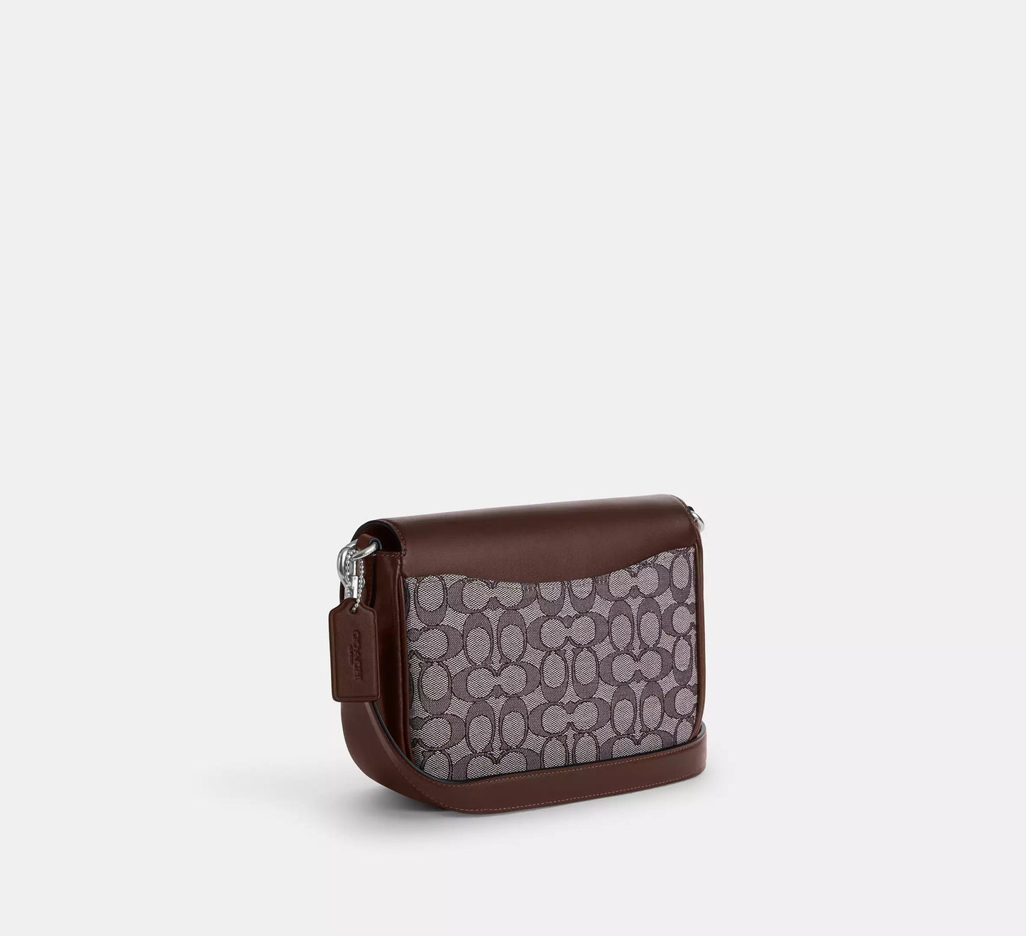 Amelia Saddle Bag In Signature Jacquard Coach