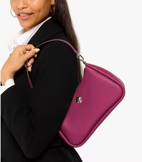 Kayla Small Convertible Shoulder Bag Dark Raspberry Kate Spade