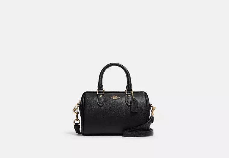 Mini Rowan Crossbody Bag Black Coach