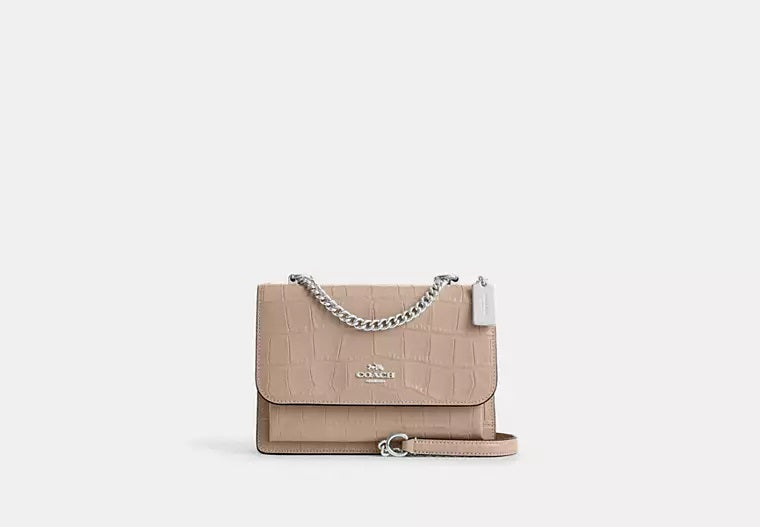 Klare Crossbody Bag Stone Coach