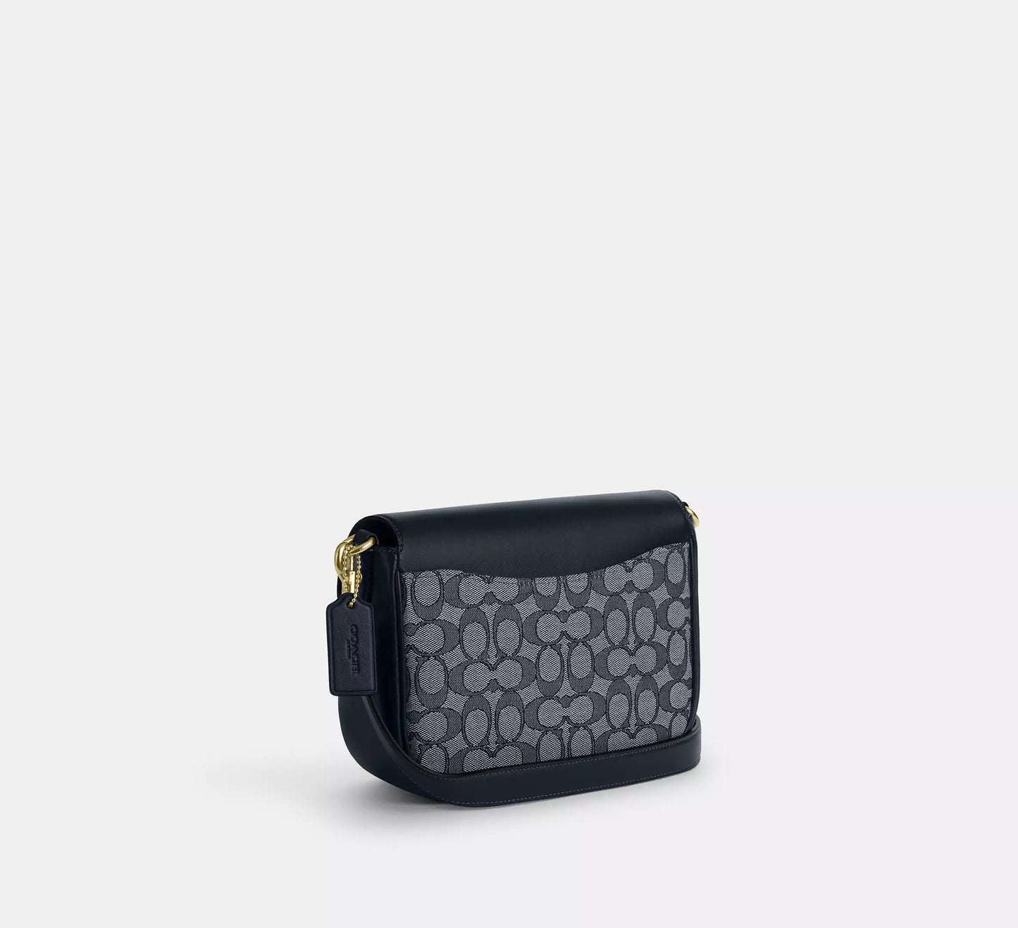 Amelia Saddle Bag In Signature Jacquard Coach