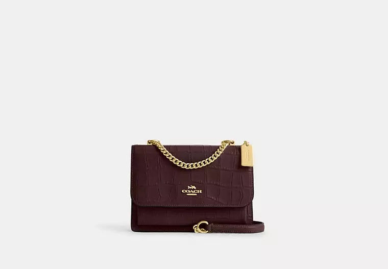 Klare Crossbody Bag Merlot Coach