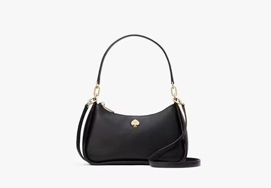 Kayla Small Convertible Shoulder Bag Black Kate Spade