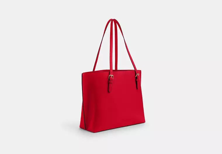 Mollie Tote Bag Bold Red Coach