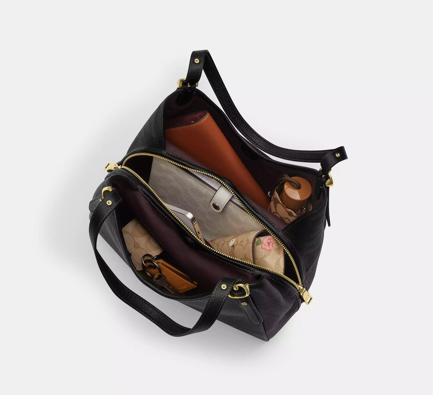 Erin Shoulder Bag Black Coach