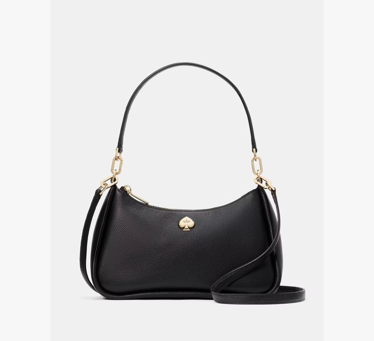 Kayla Small Convertible Shoulder Bag Black Kate Spade