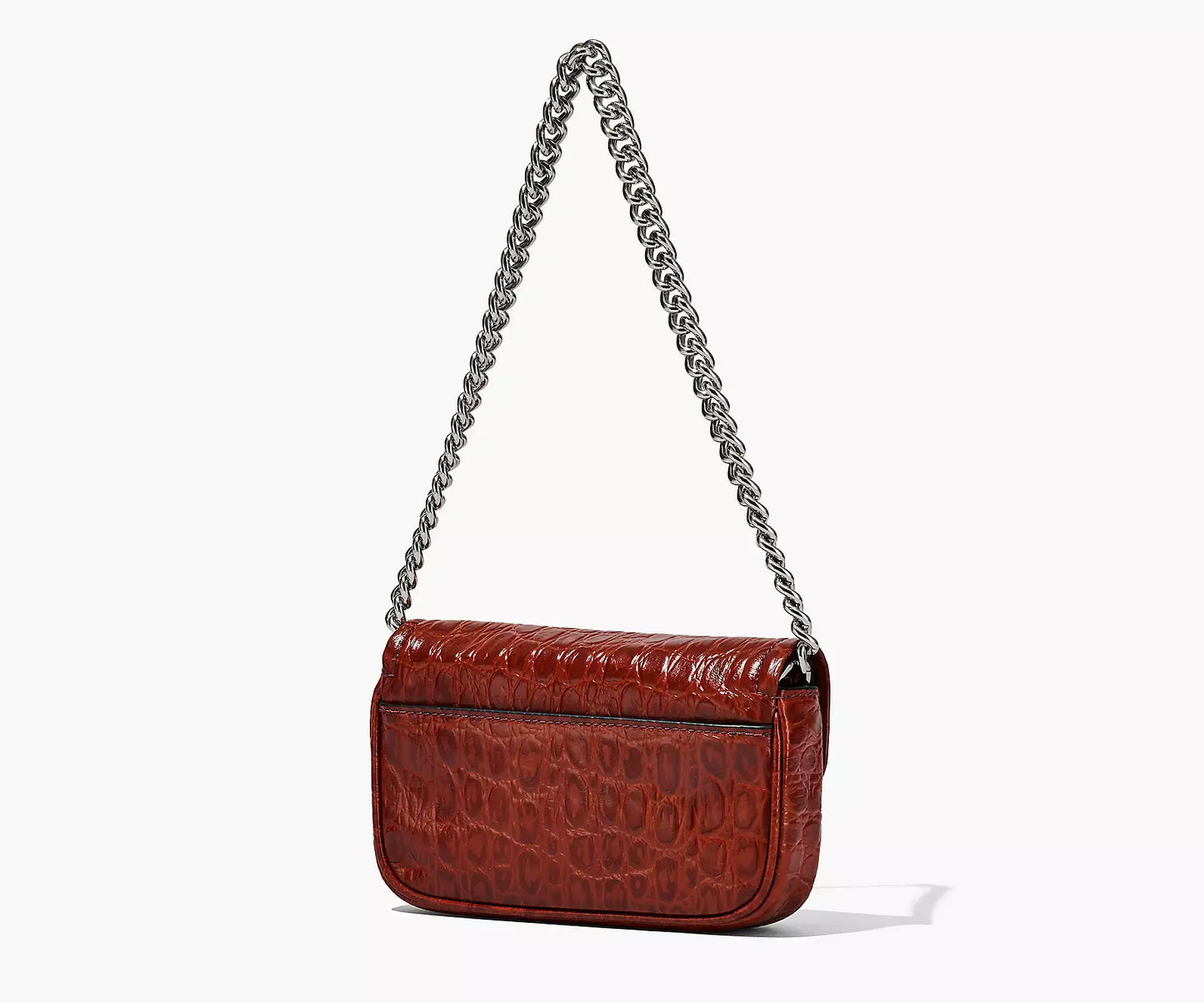 The Croc-Embossed J Marc Mini Bag Spice Brown Marc Jacob