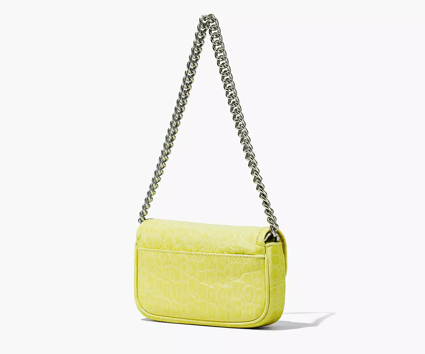 The Croc-Embossed J Marc Mini Bag Tender Yellow Marc Jacob