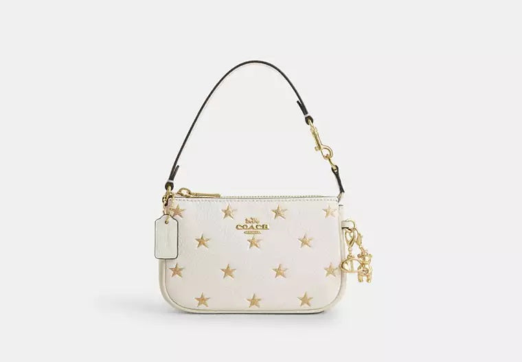 Boxed Nolita Bag 15 With Star Print Chalk Coach