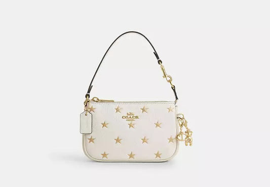 Boxed Nolita Bag 15 With Star Print Chalk Coach