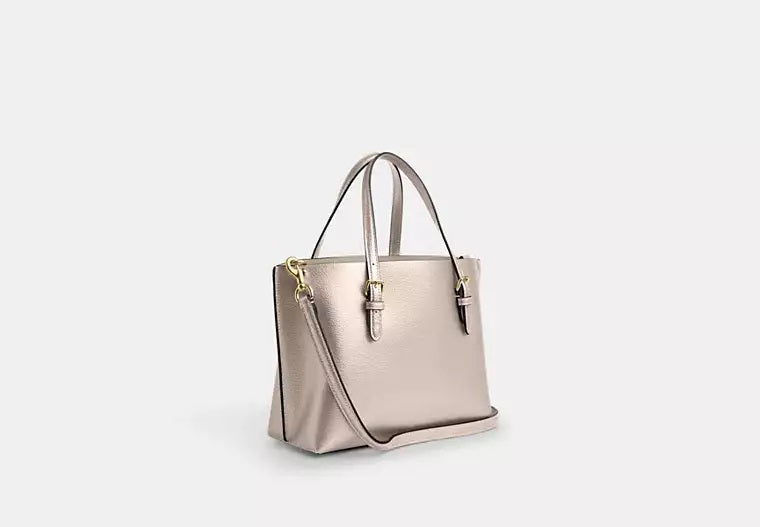 Mollie Tote Bag 25  Light Champagne Coach