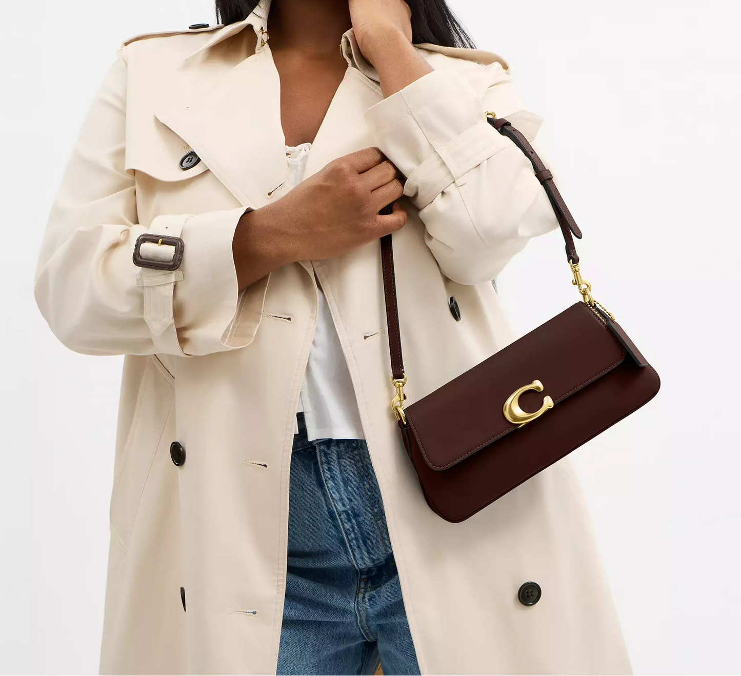 Jet Shoulder Bag Maple Coach