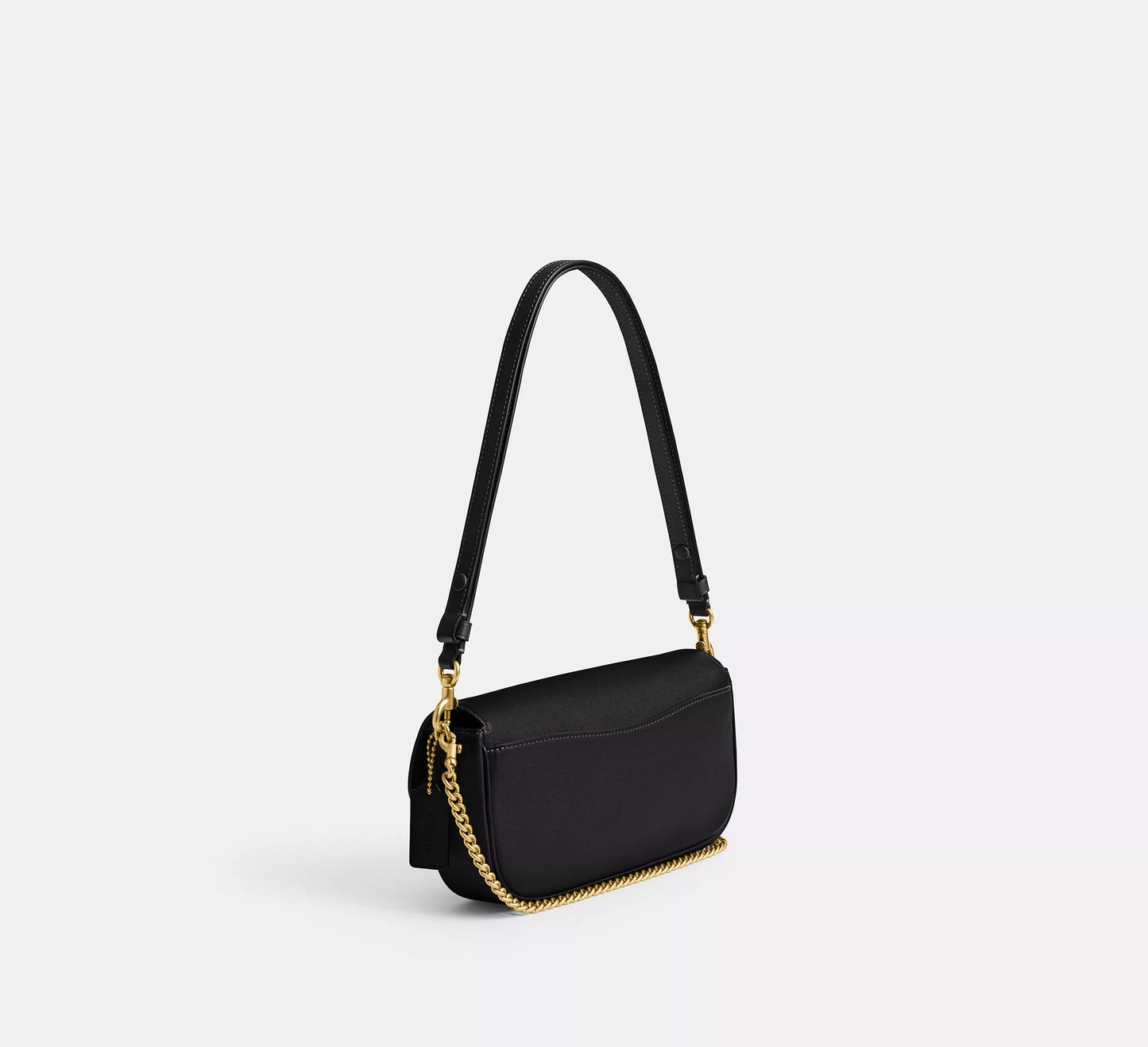 Brook Flap Chain Bag Black Coach