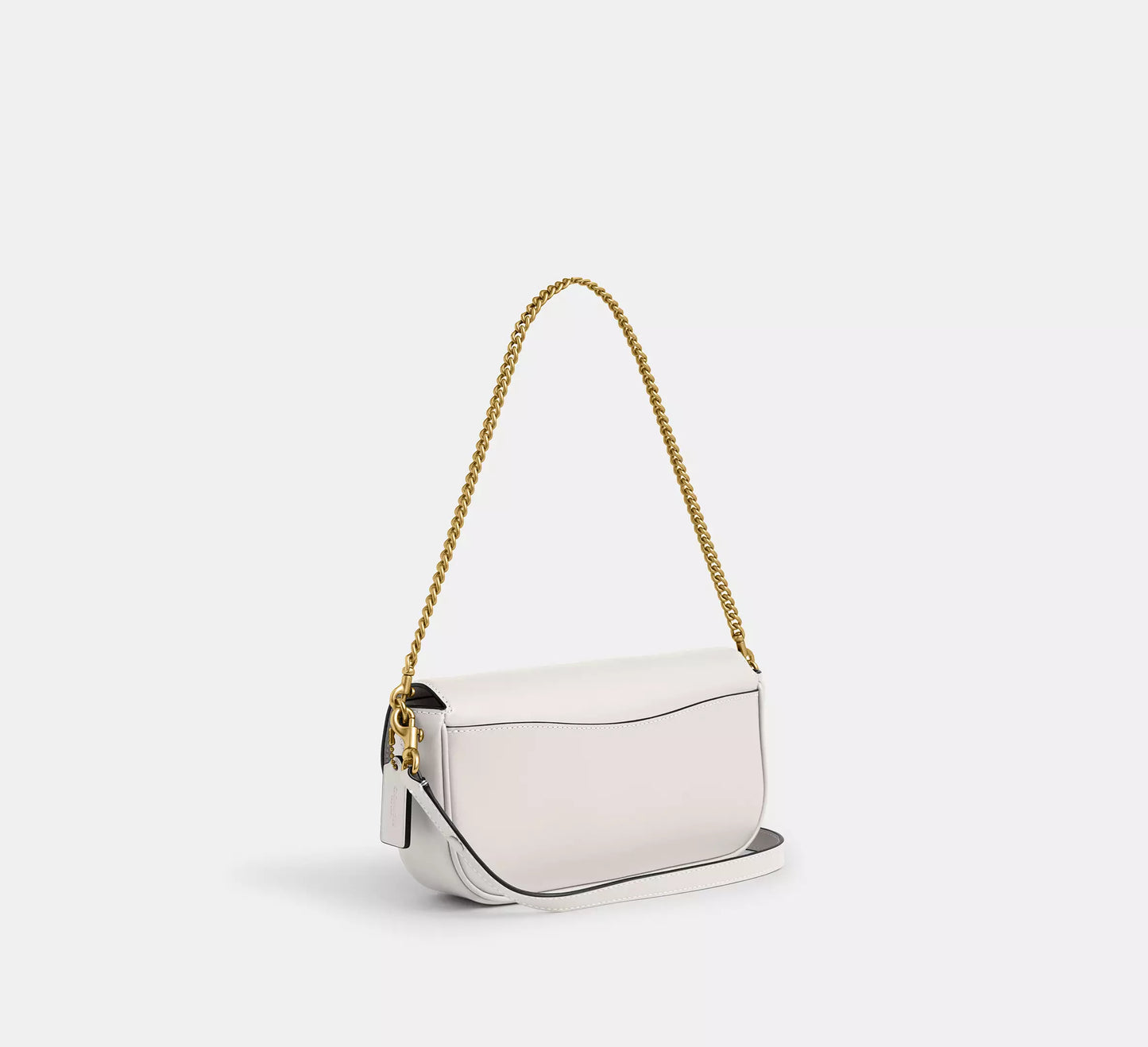 Brook Flap Chain Bag Chalk Coach