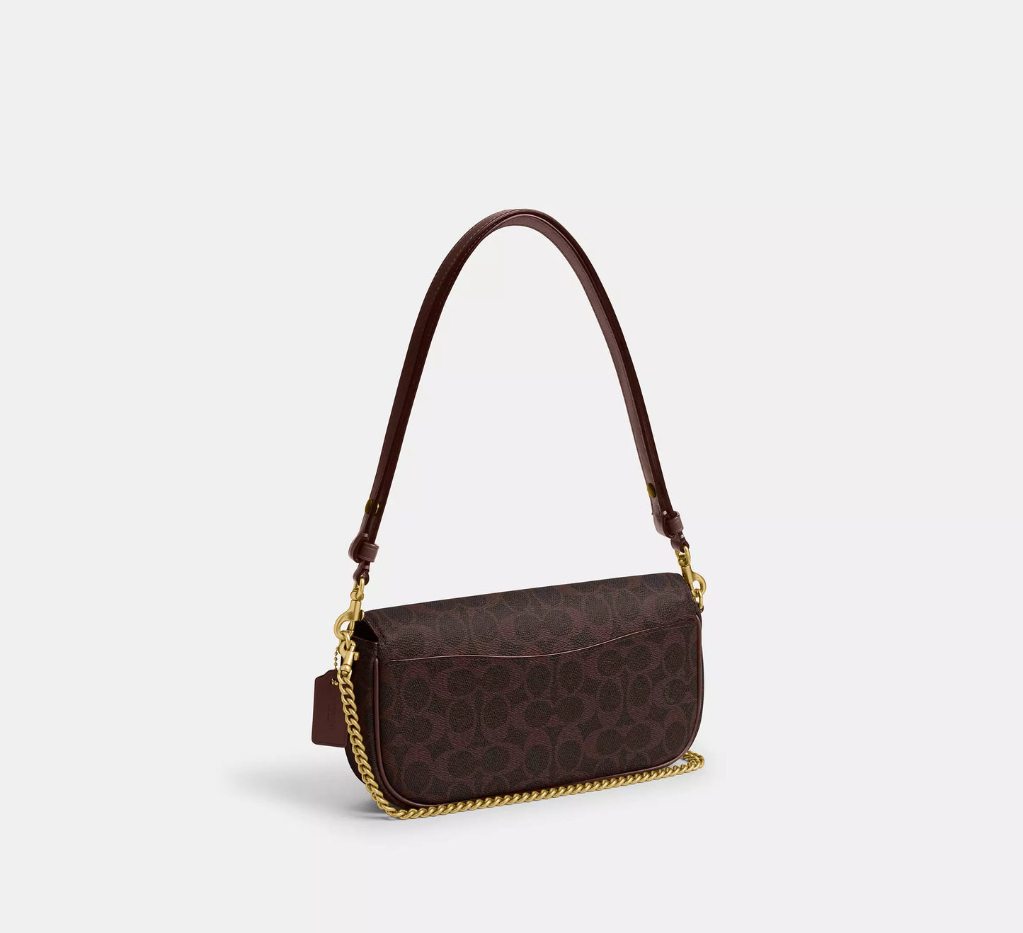 Brook Flap Chain Bag In Signature Canvas Maple Coach