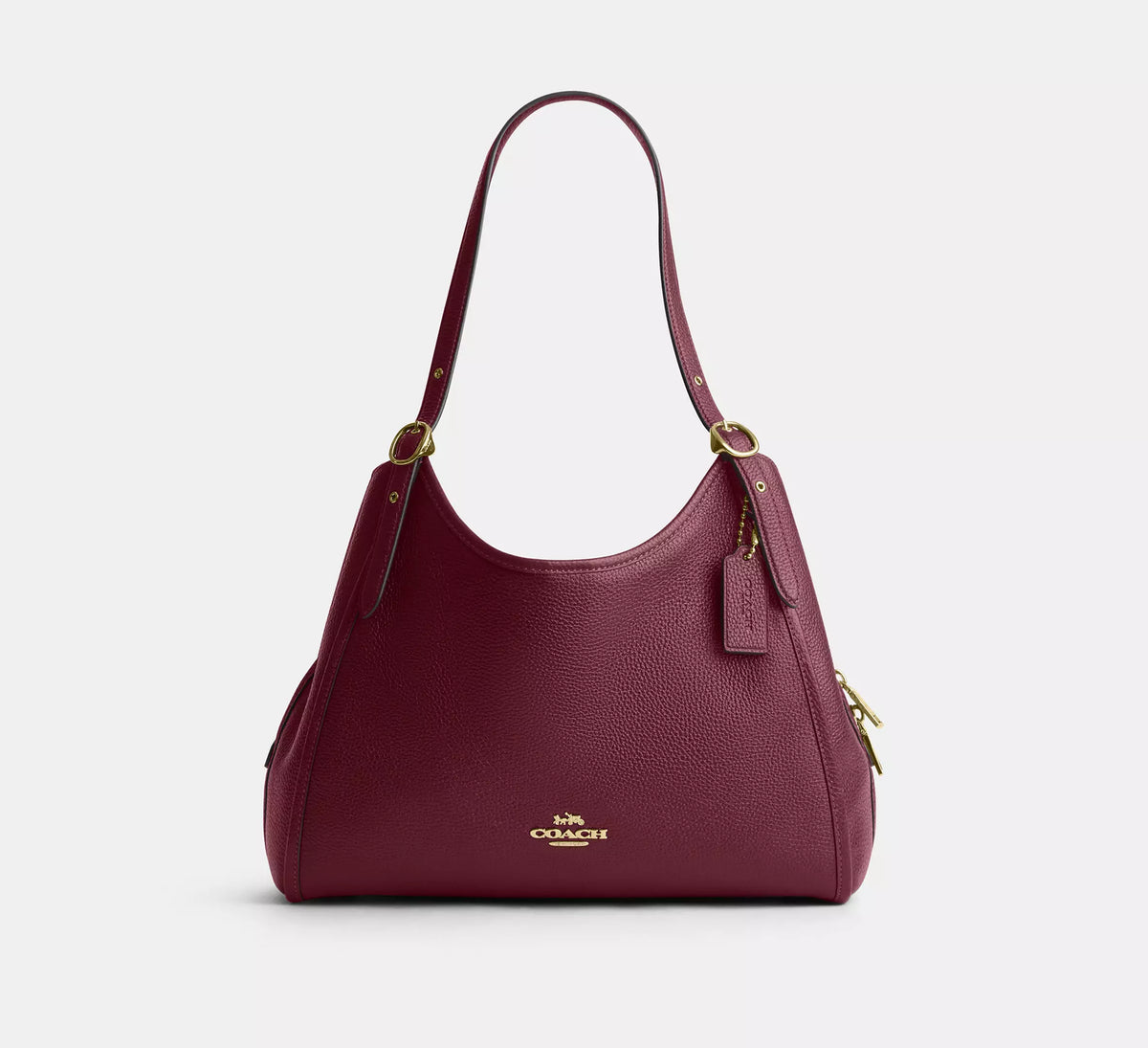 Erin Shoulder Bag Dark Cherry Coach