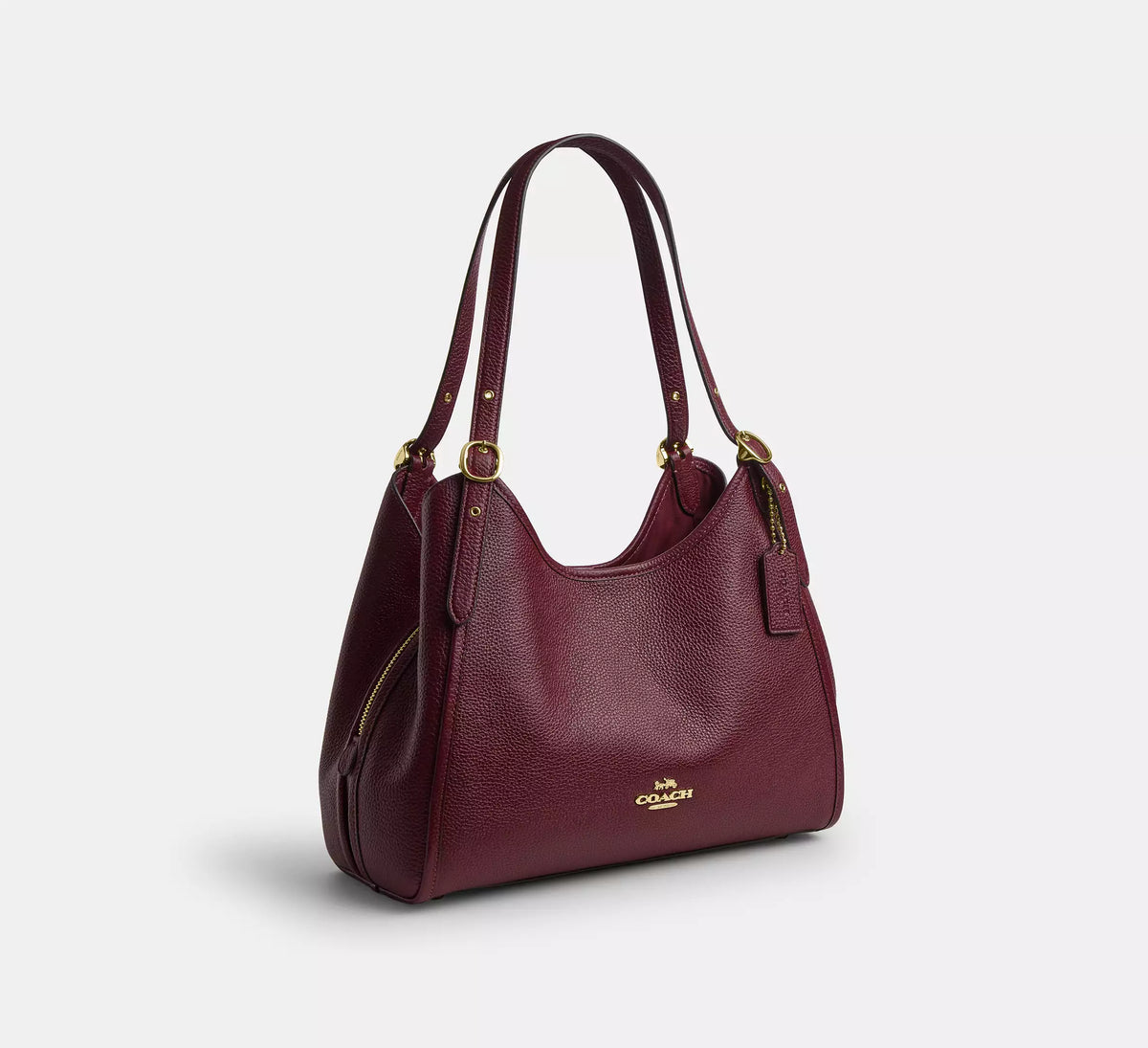 Erin Shoulder Bag Dark Cherry Coach