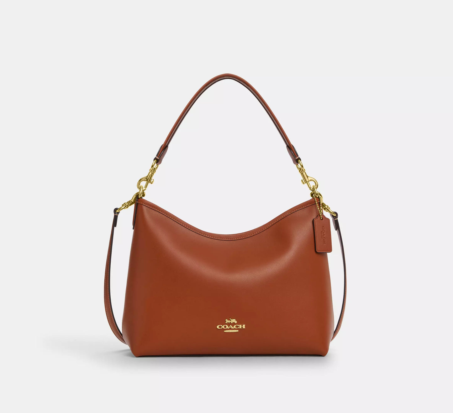Laurel Shoulder Bag Tan Coach