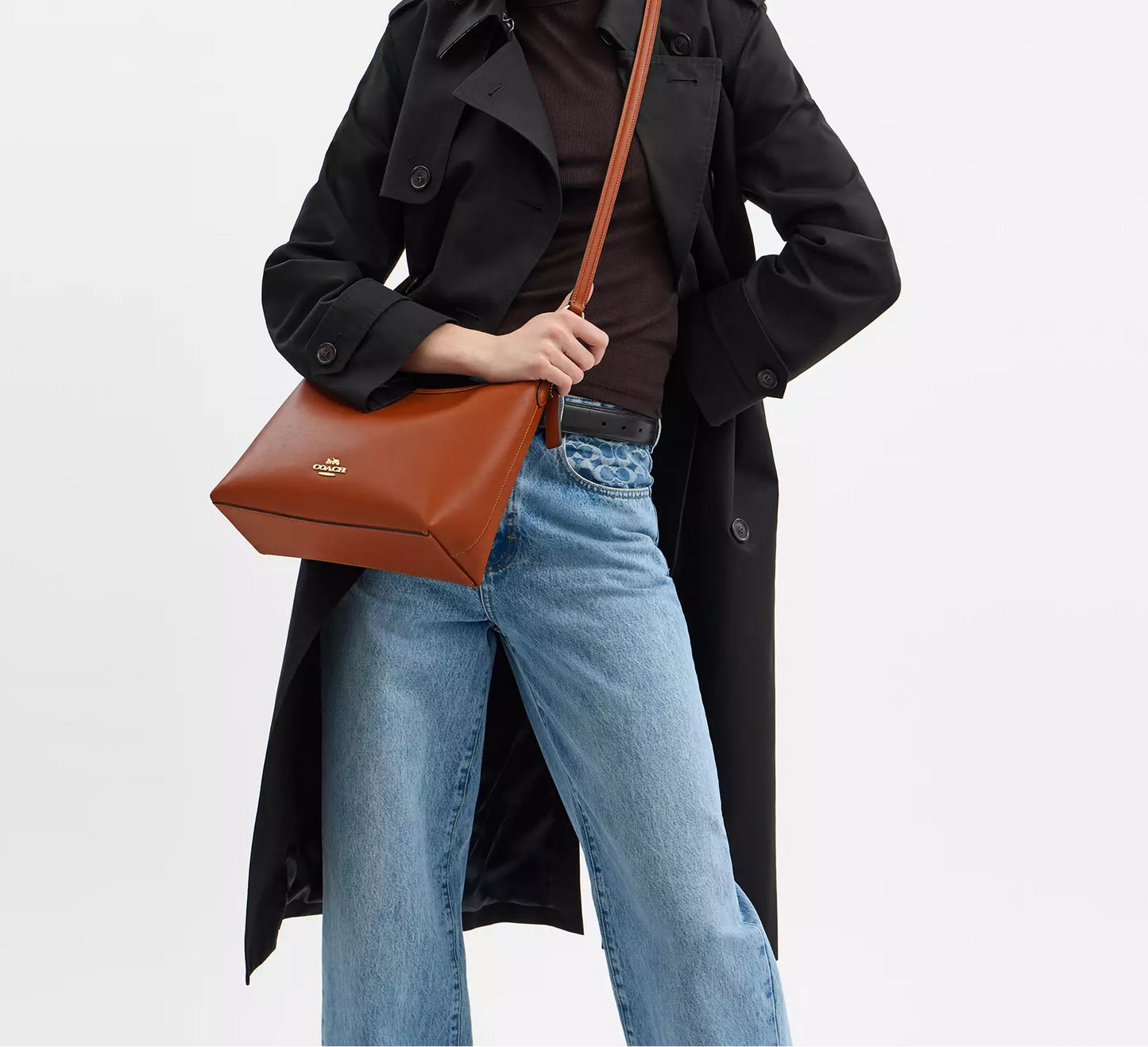 Laurel Shoulder Bag Tan Coach