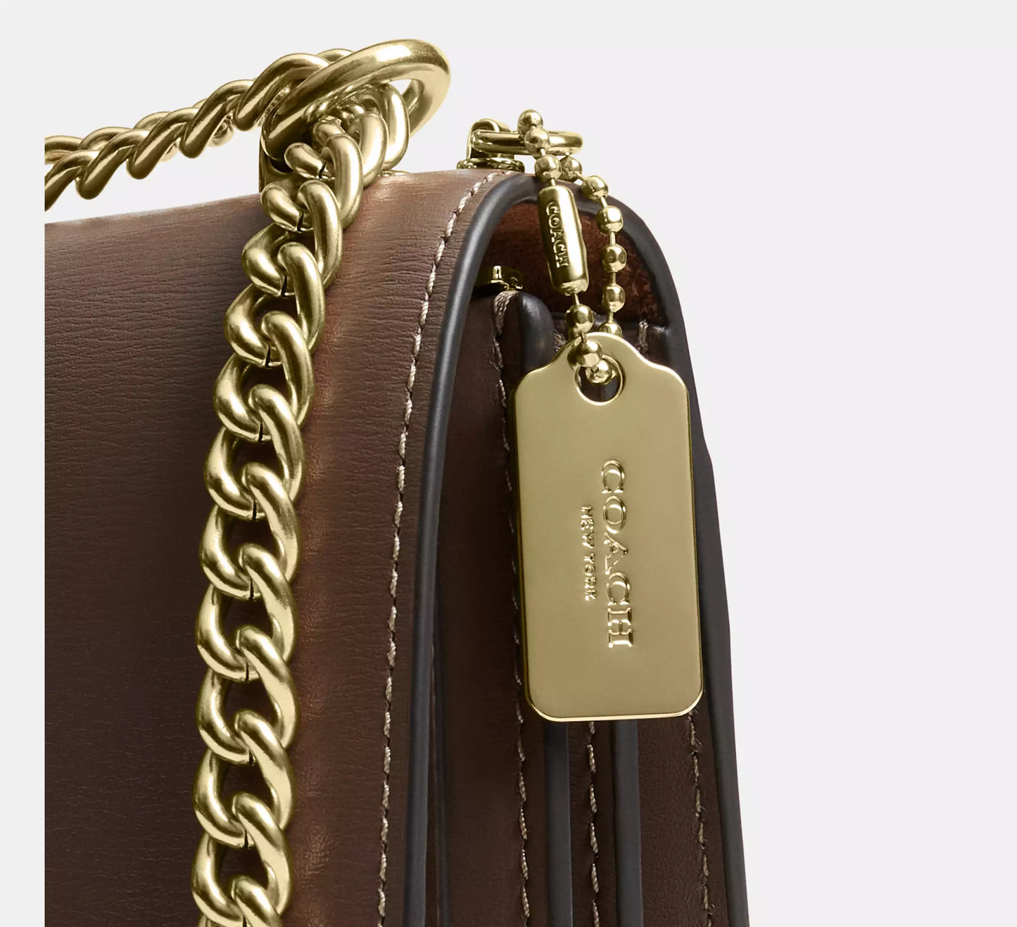 Mini Klare Crossbody Bag Dark Stone Coach