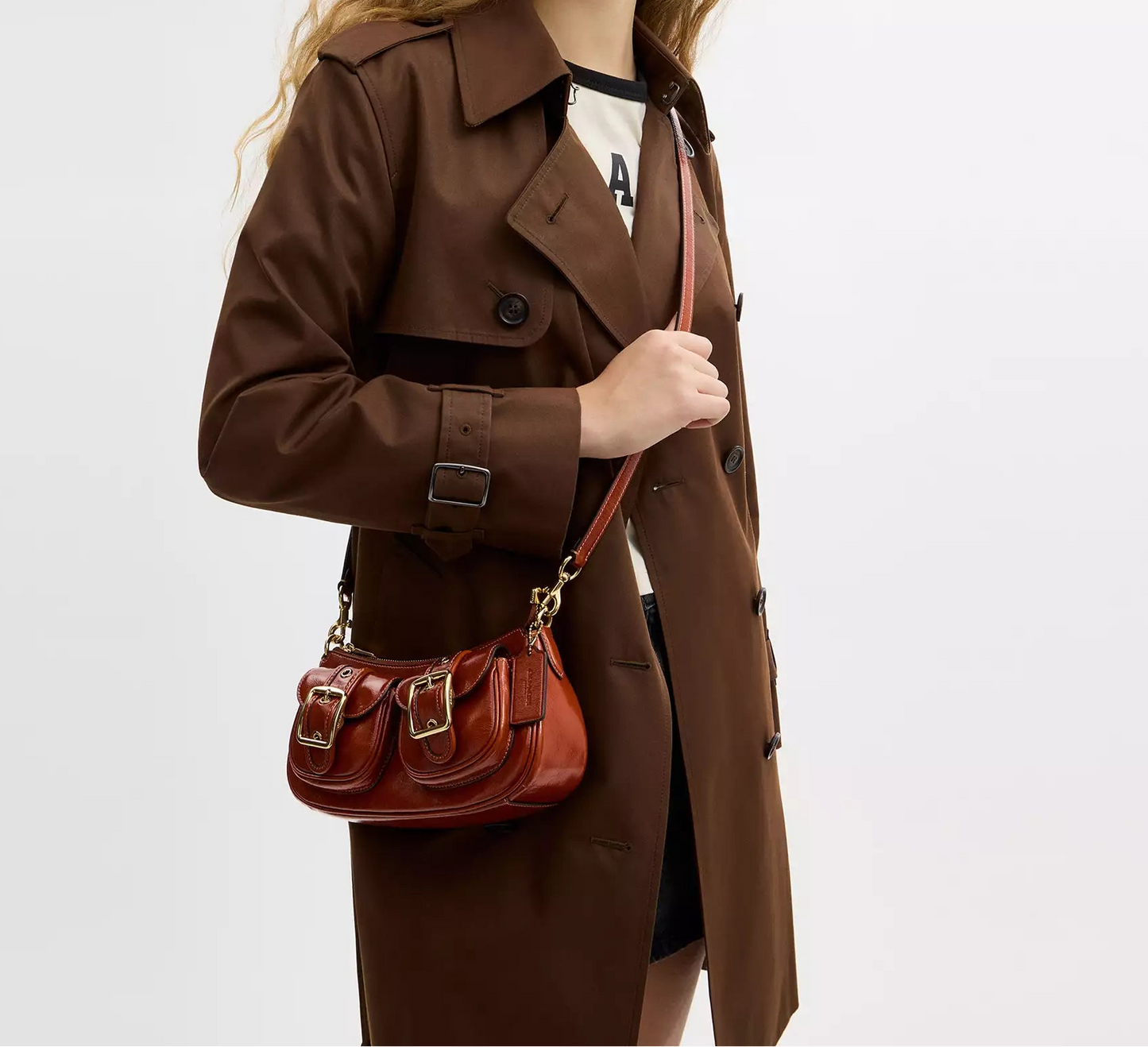 Ashton Shoulder Bag Cinnamon Coach