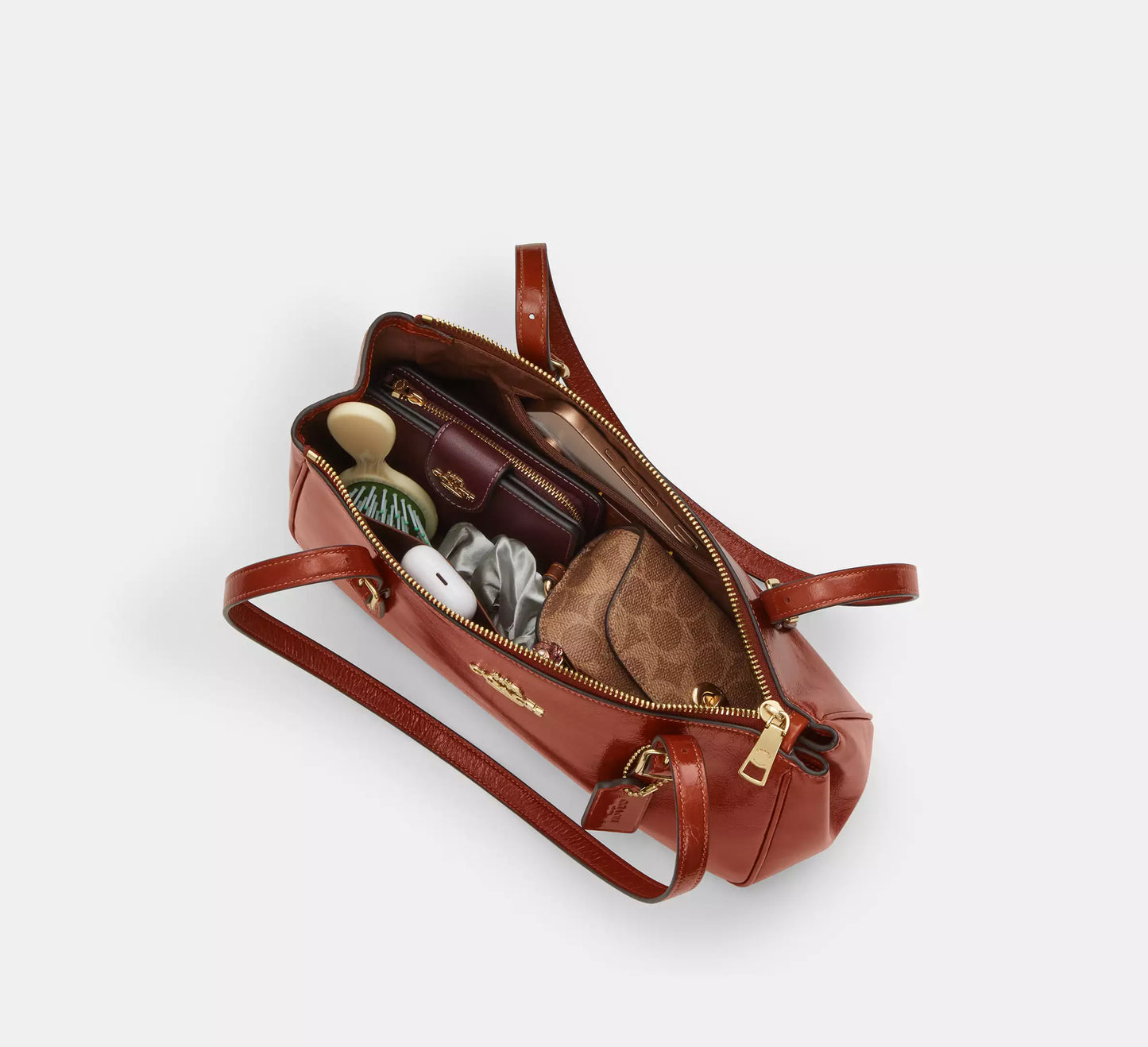 Asher Shoulder Bag Cinnamon Coach