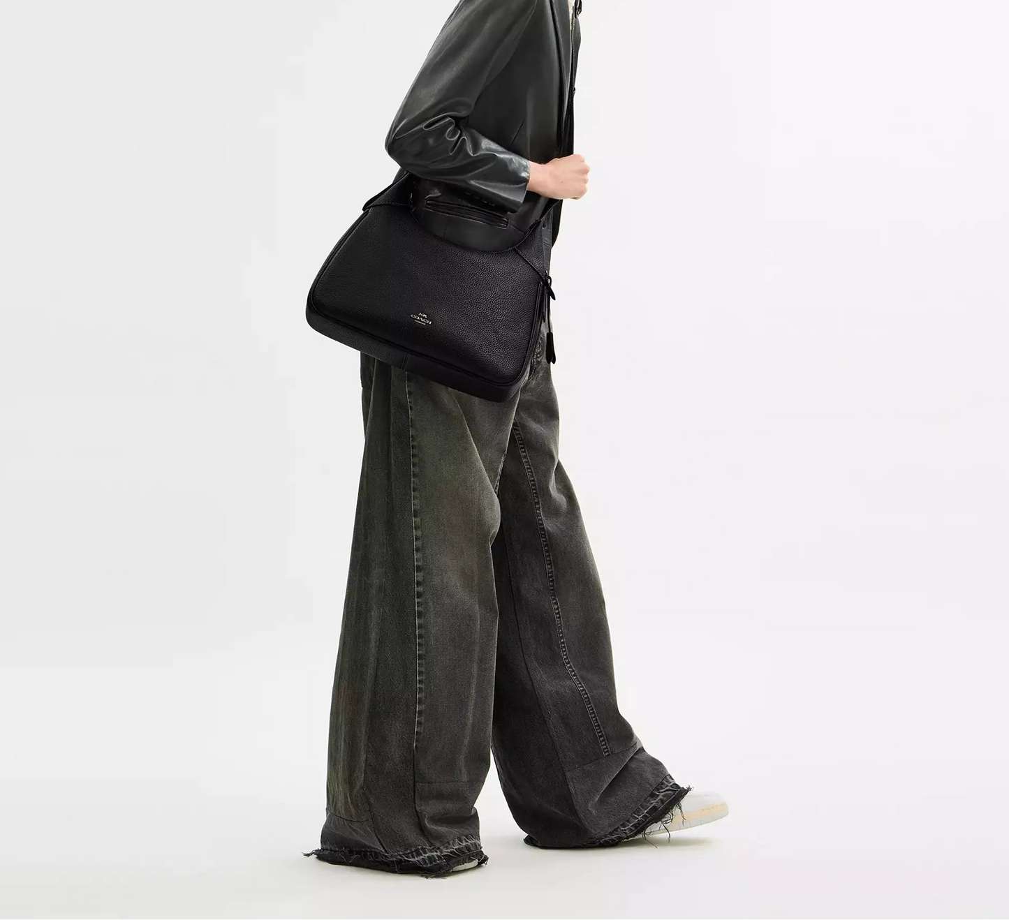 Ella Shoulder Bag Gunmetal Coach