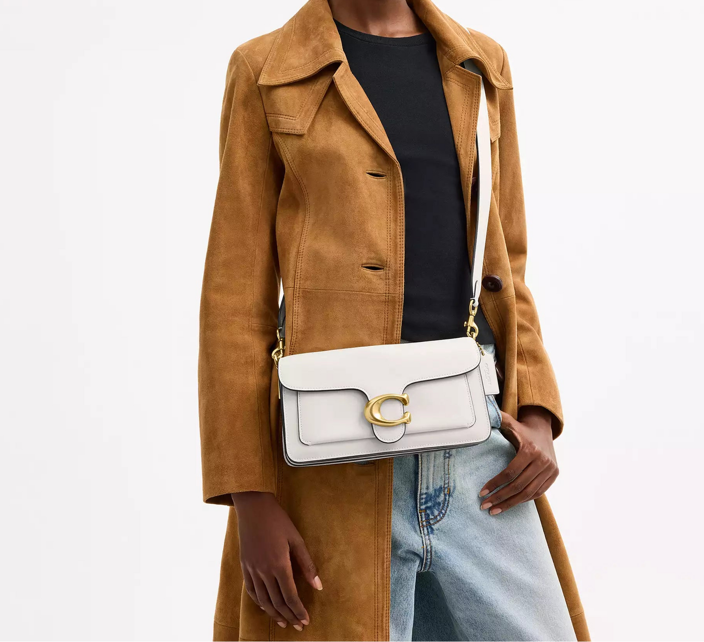 Tabby Shoulder Bag 26 Chalk Coach