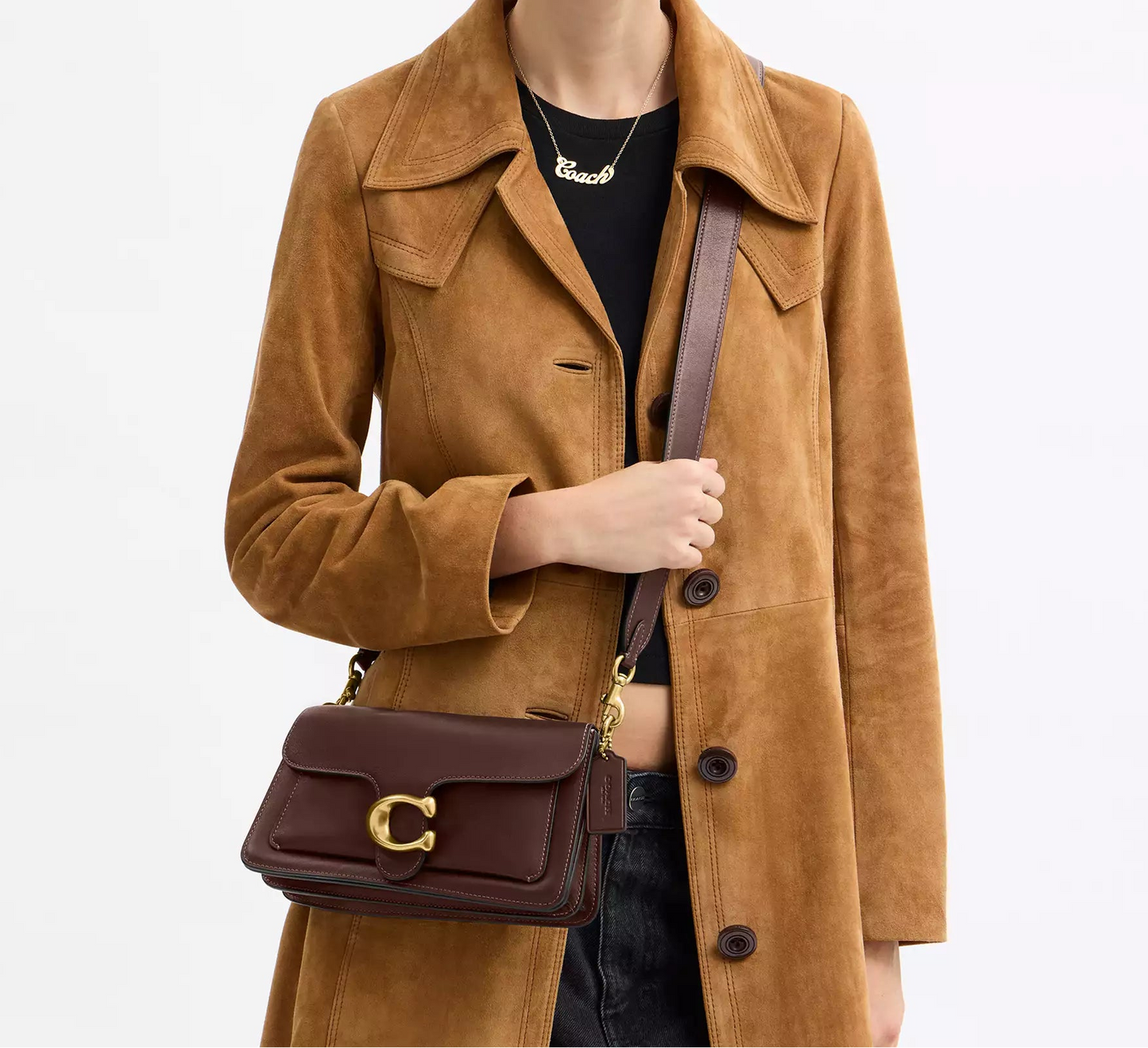 Tabby Shoulder Bag 26 Maple Coach