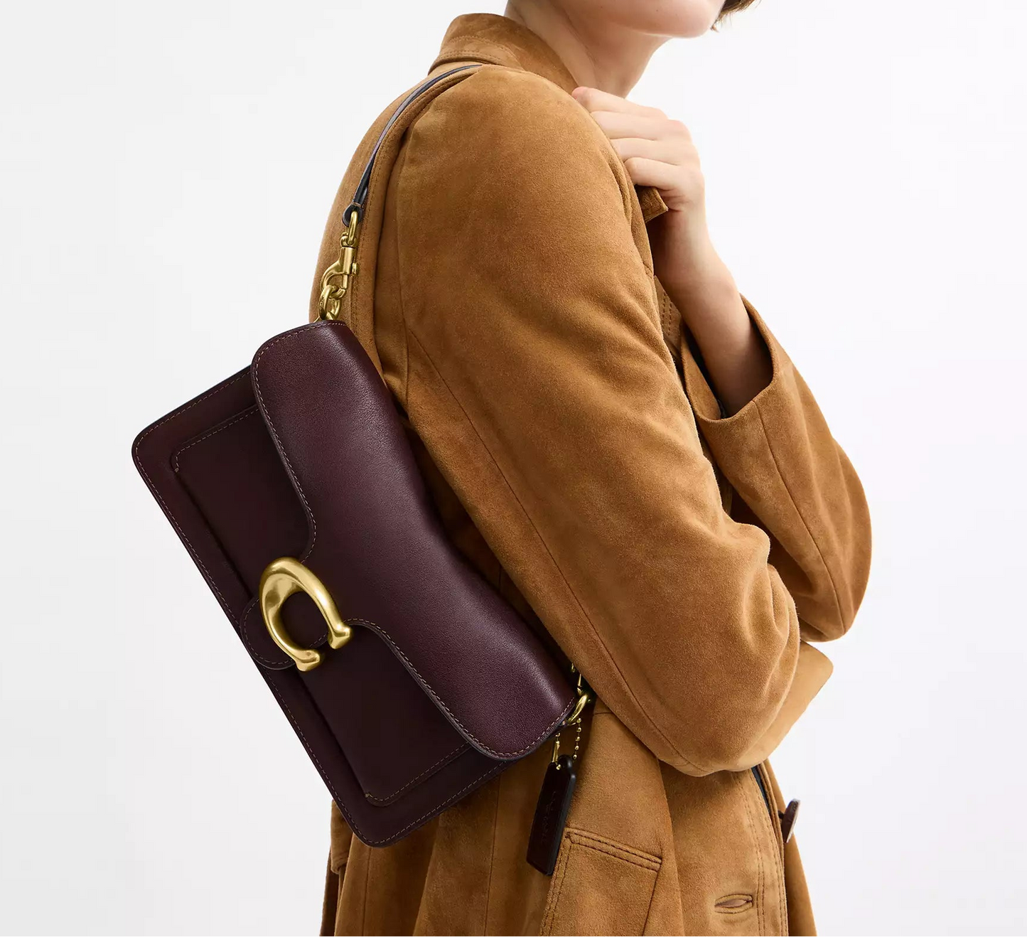 Tabby Shoulder Bag 26 Maple Coach
