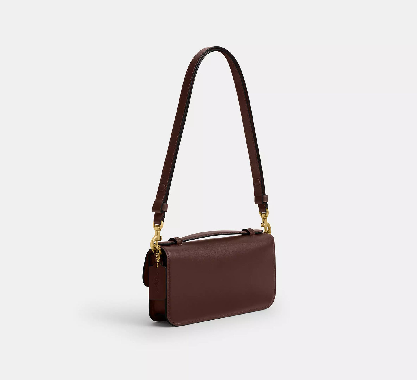 Elora Top Handle Crossbody Bag Maple Coach